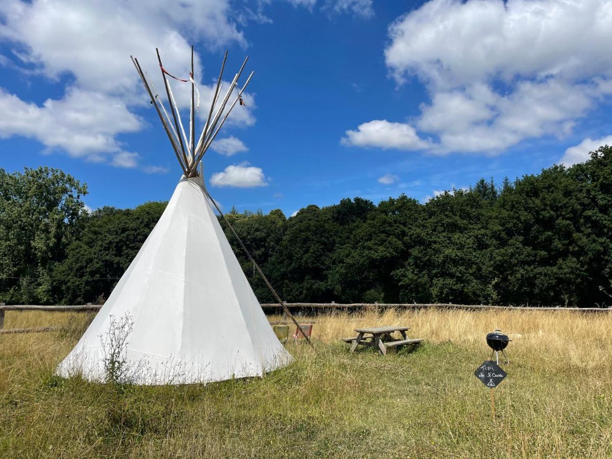 Terra-Tipike, Tipi A La Ferme Entre Terre Et Mer Trébry 외부 사진